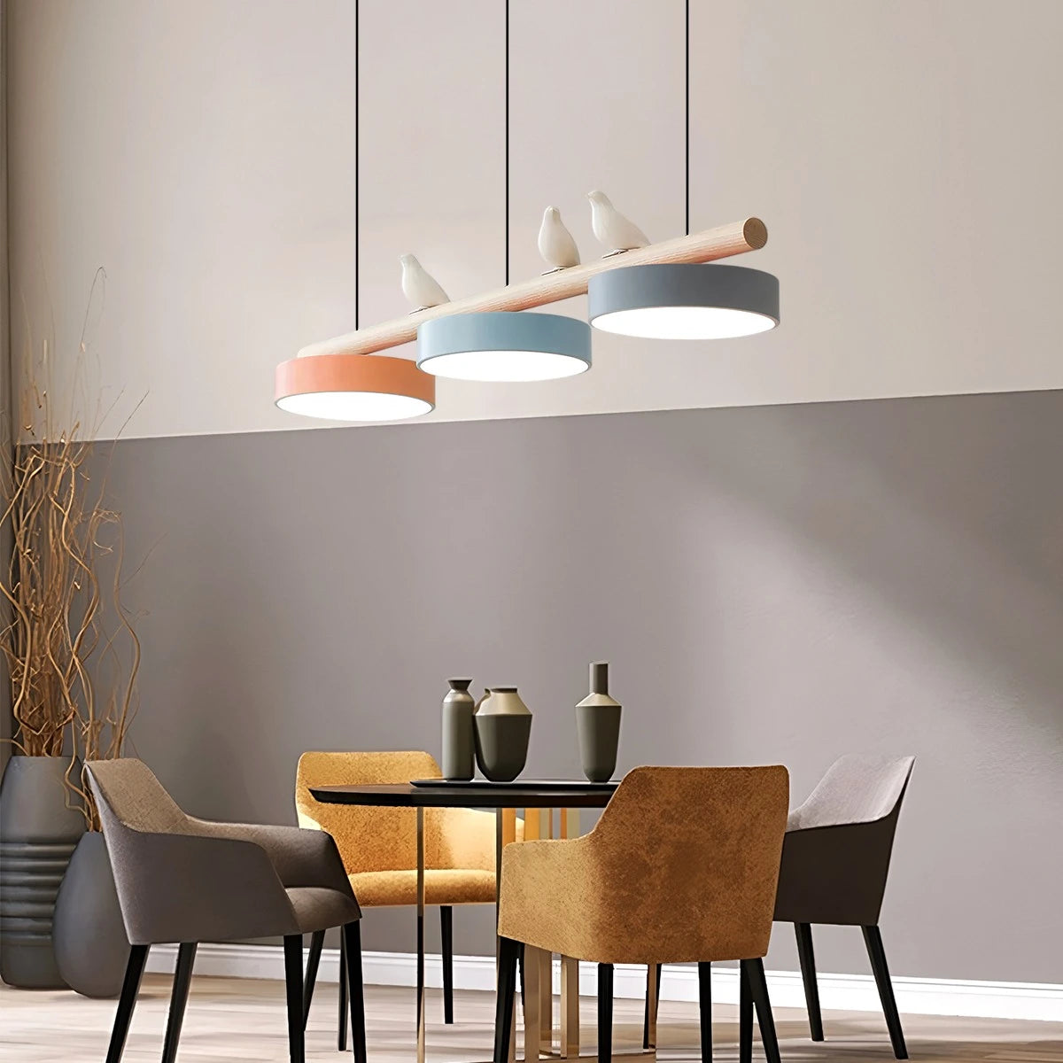 Antizer Sienna Bird Pendant Lamp for Dining Room