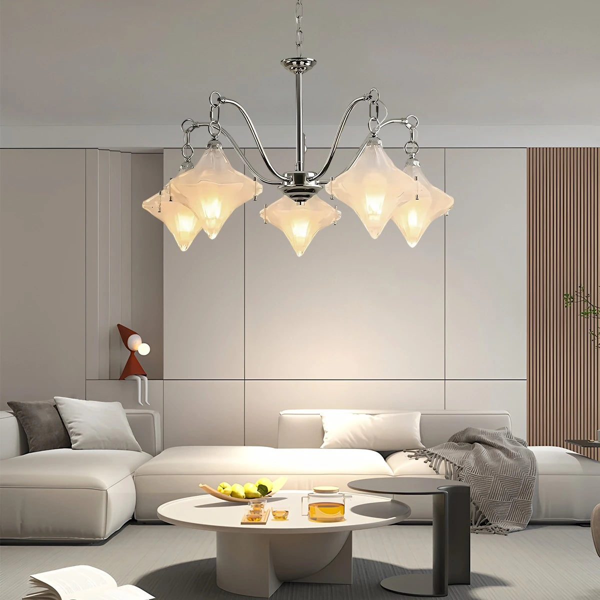 Antizer Sylume Star-Shaped Chandelier for Living Room