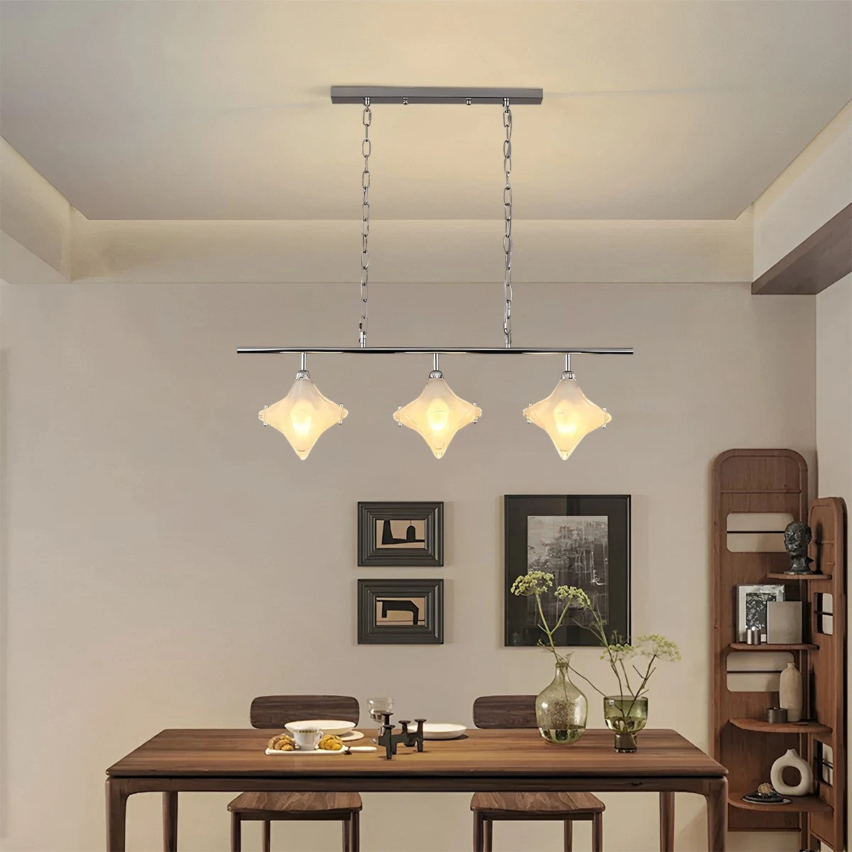 Antizer Sylume Star-Shaped Chandelier for Living Room