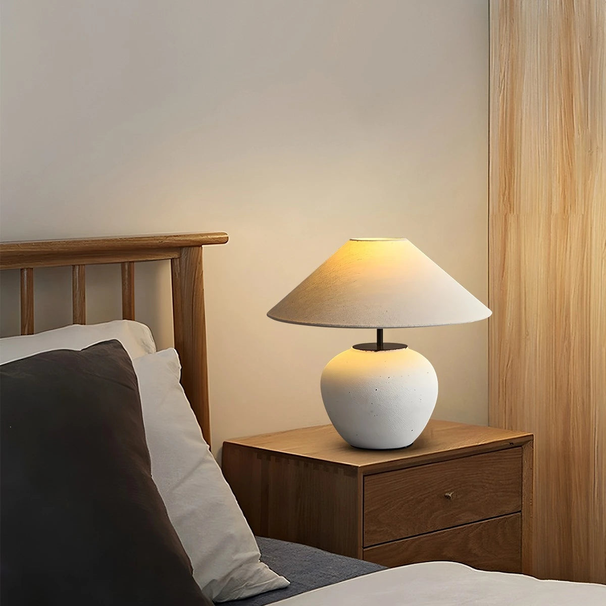 Antizer Vintage Ceramic Table Lamp