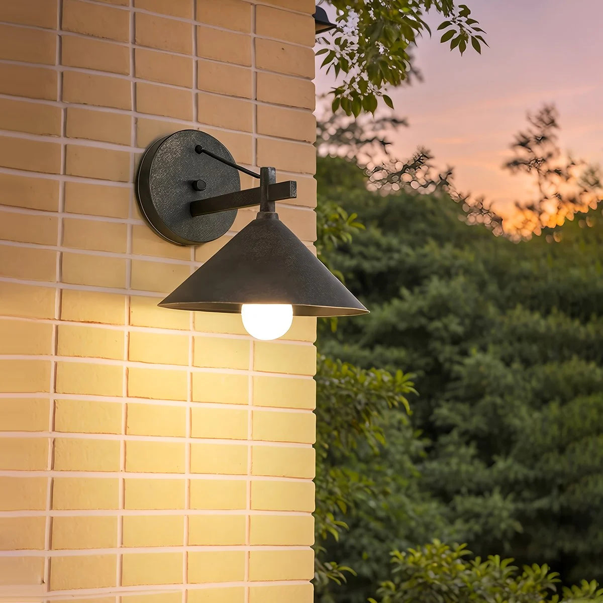 Antizer Vintage Outdoor Waterproof Patio Wall Lamp