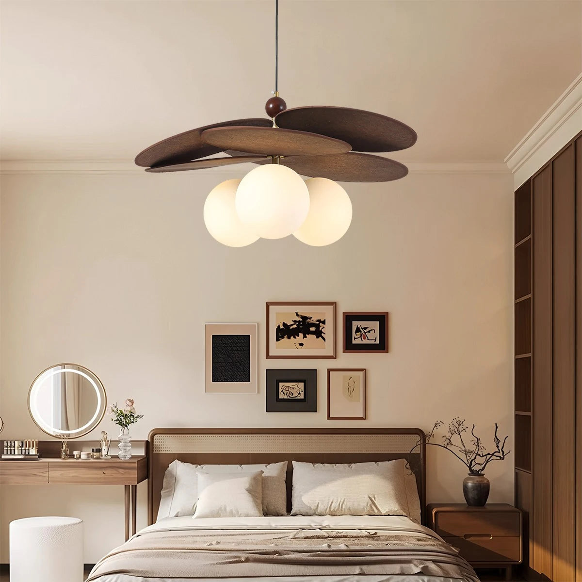 Antizer Wabi Sabi Vine Weaving Chandelier for Dining Room