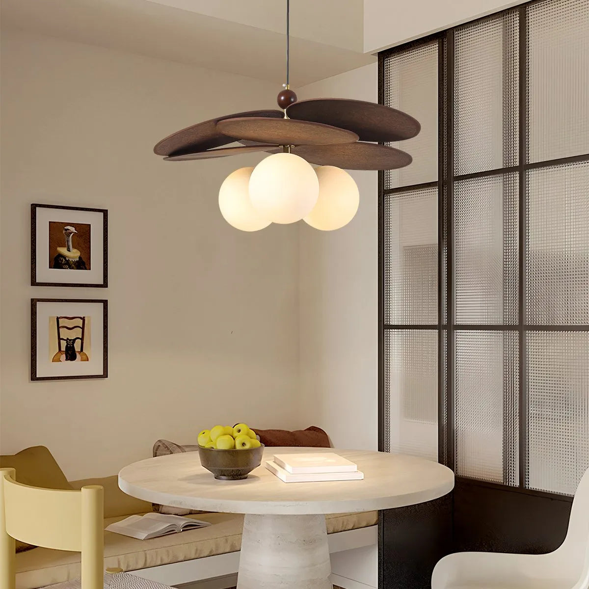 Antizer Wabi Sabi Vine Weaving Chandelier for Dining Room