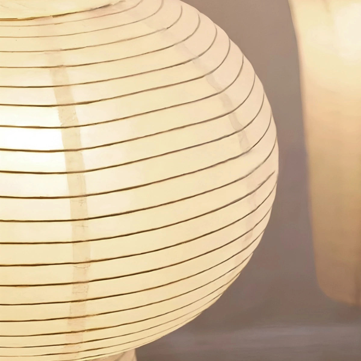 Antizer Washi Paper Corner Pendant Light for High Ceilings