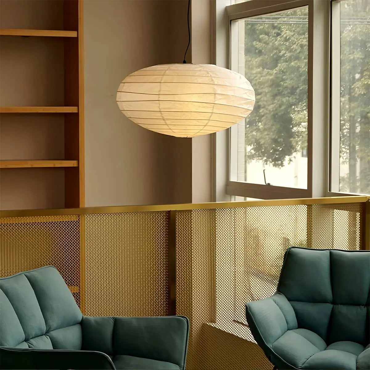 Antizer Washi Paper EN Series Pendant Light for Living Room