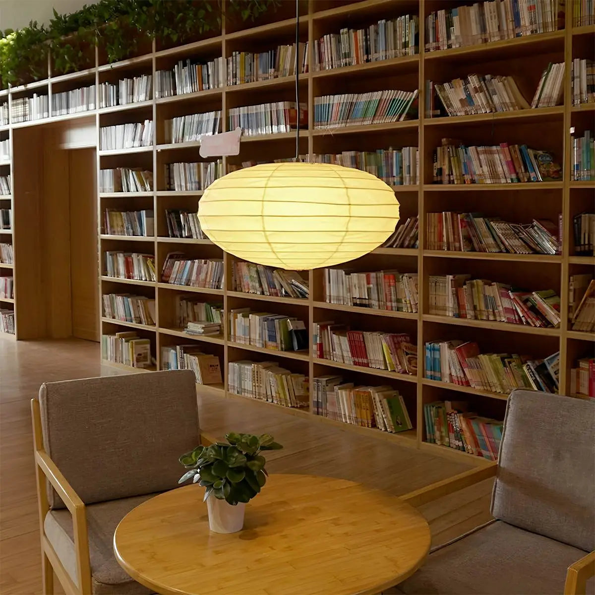 Antizer Washi Paper EN Series Pendant Light for Living Room