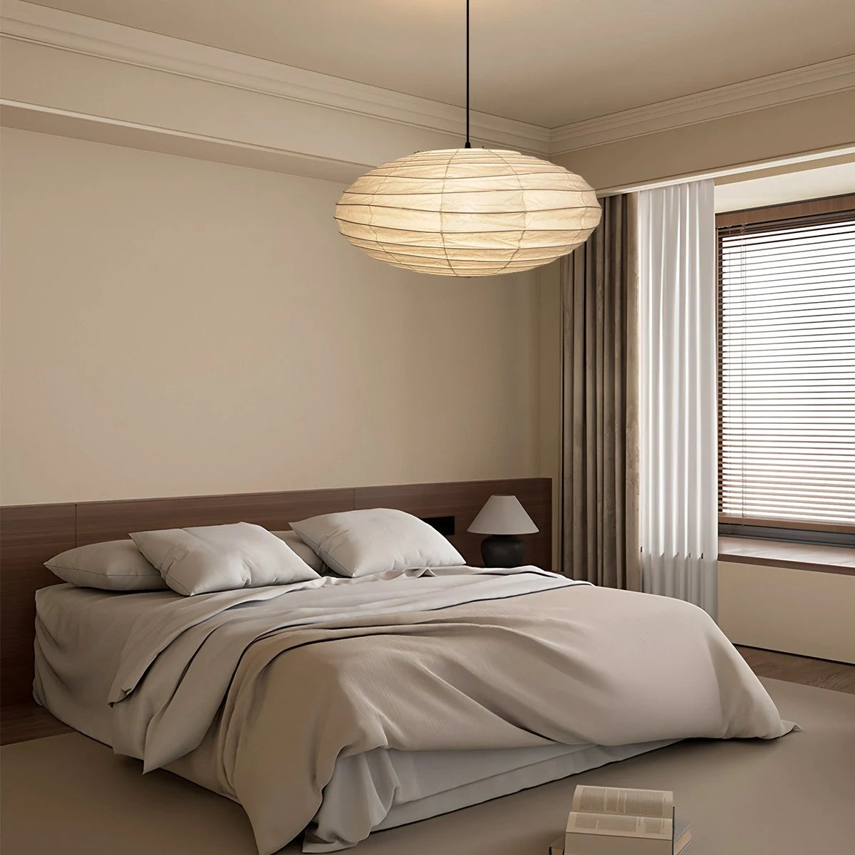 Antizer Washi Paper EN Series Pendant Light for Living Room