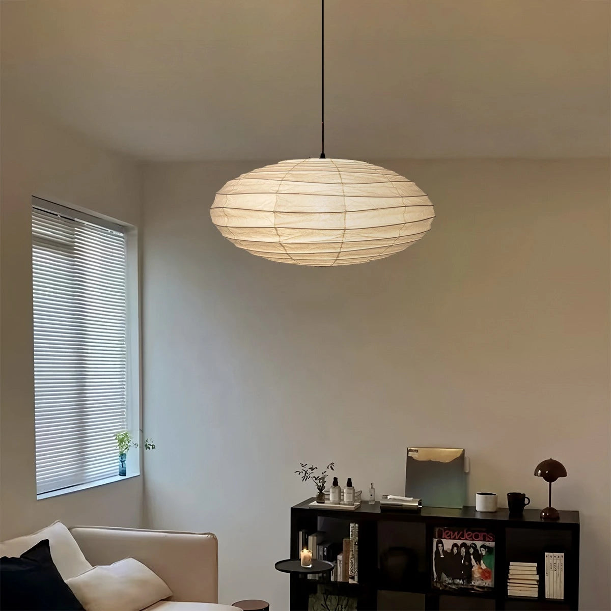Antizer Washi Paper EN Series Pendant Light for Living Room