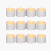Antizer White  LED Flameless Candle Tealights 100 Pack × 18