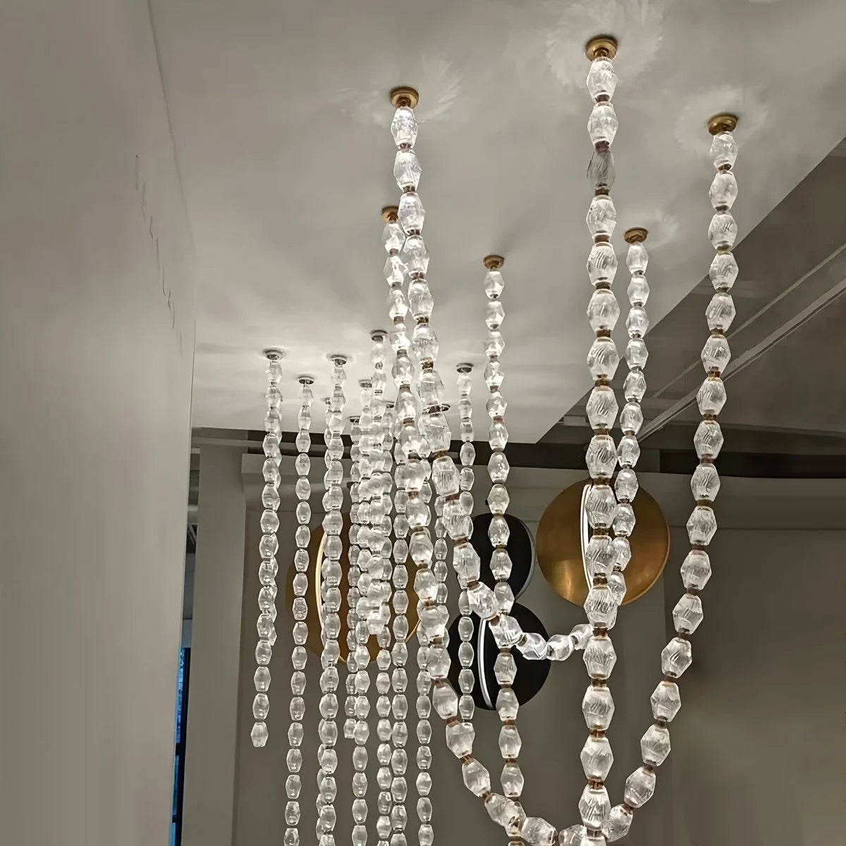 Antizer Zypheria Art Deco Czech Glass Beaded Chandelier