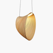 Antizer Art Irregular Wooden Deco Pendant Light