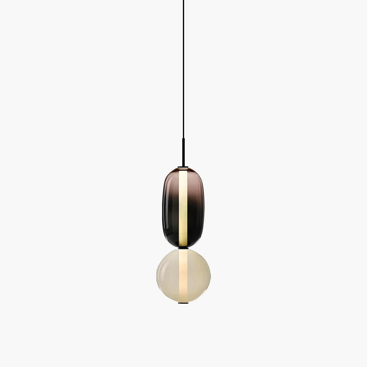 Antizer Candied Glass Pendant Light for Bedroom
