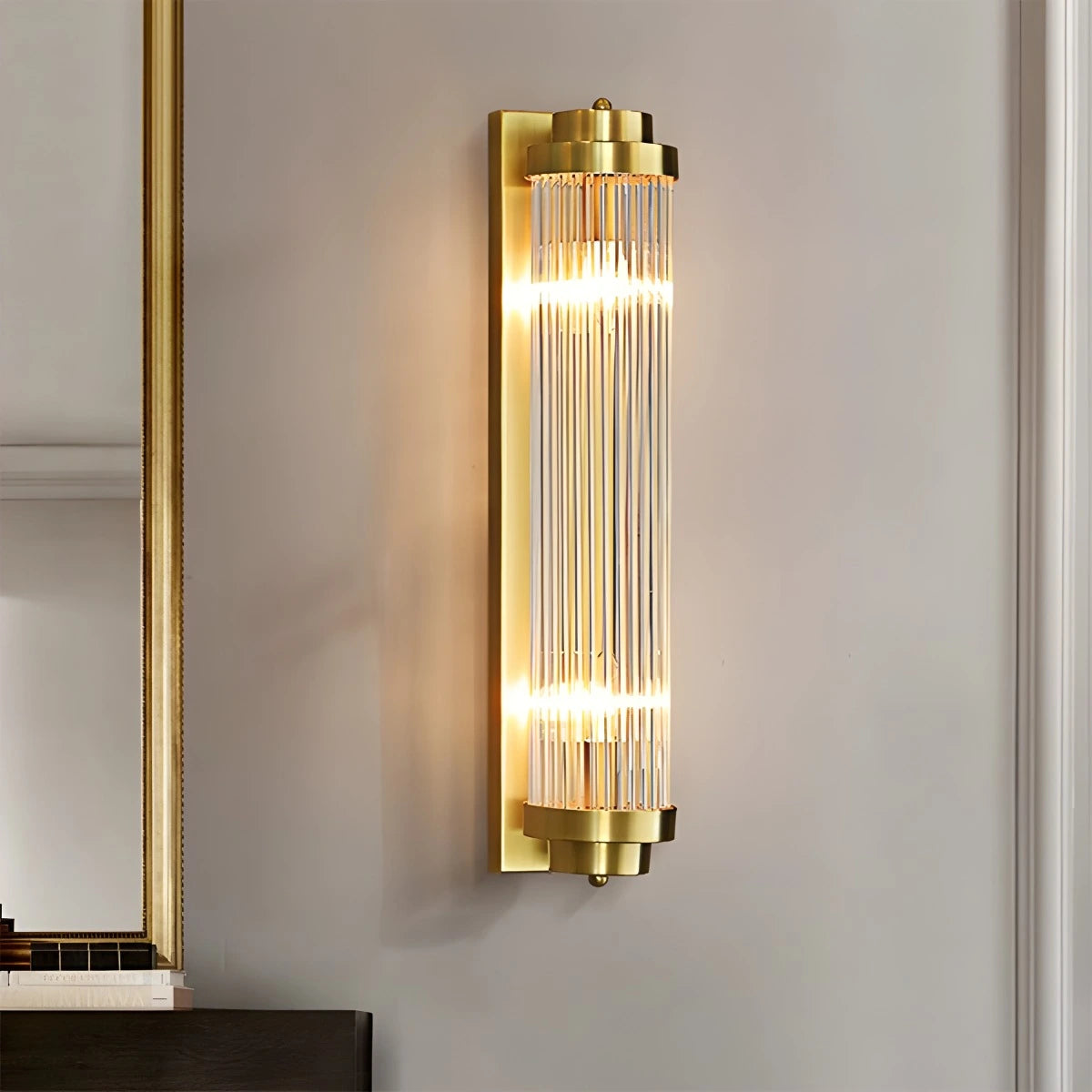 Antizer Crystal Glass Luxury Wall Sconce Style K 3 Colors