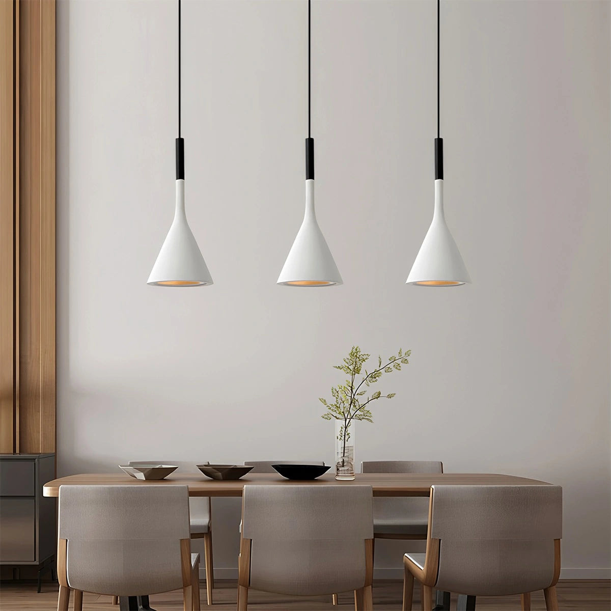 cone pendant light for bedroom
