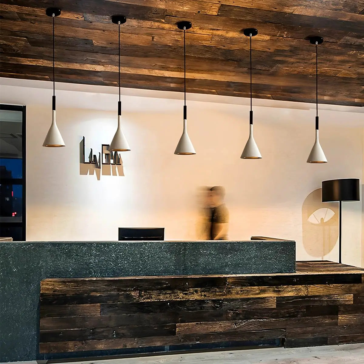cone pendant light for kitchen island