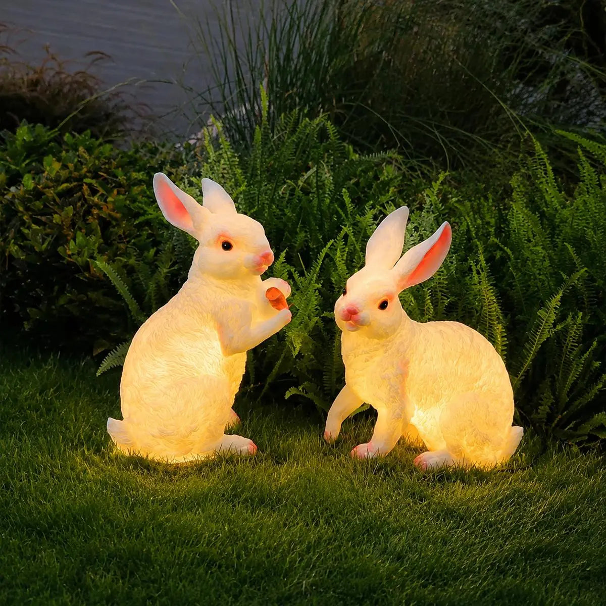 Antizer Easter Bunny Outdoor Garden Light