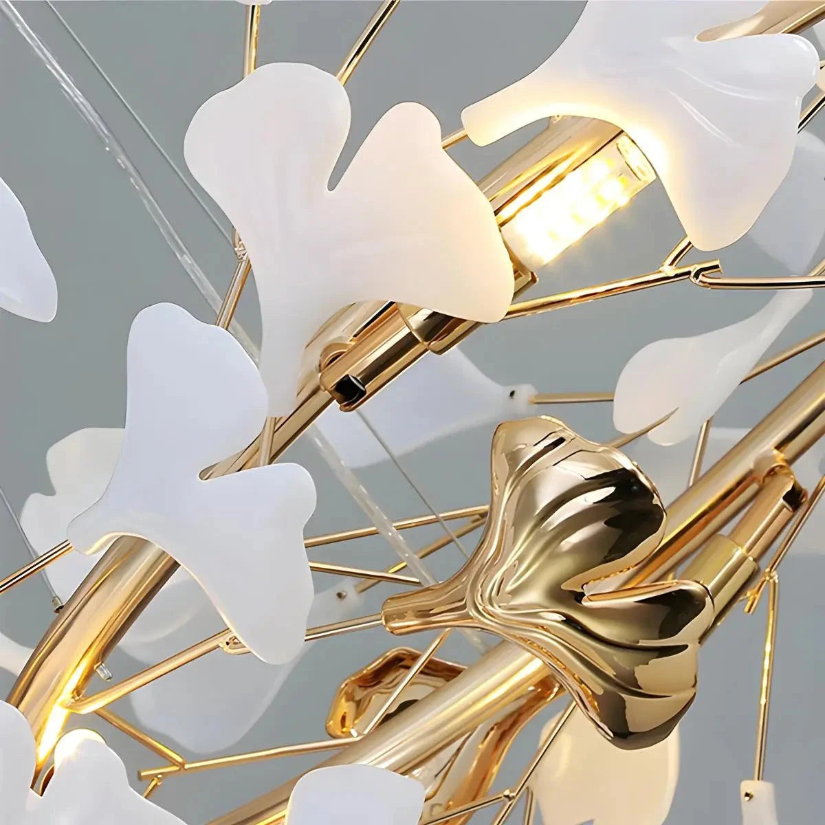 Antizer Ginkgo Chandeliers-B for Living Room