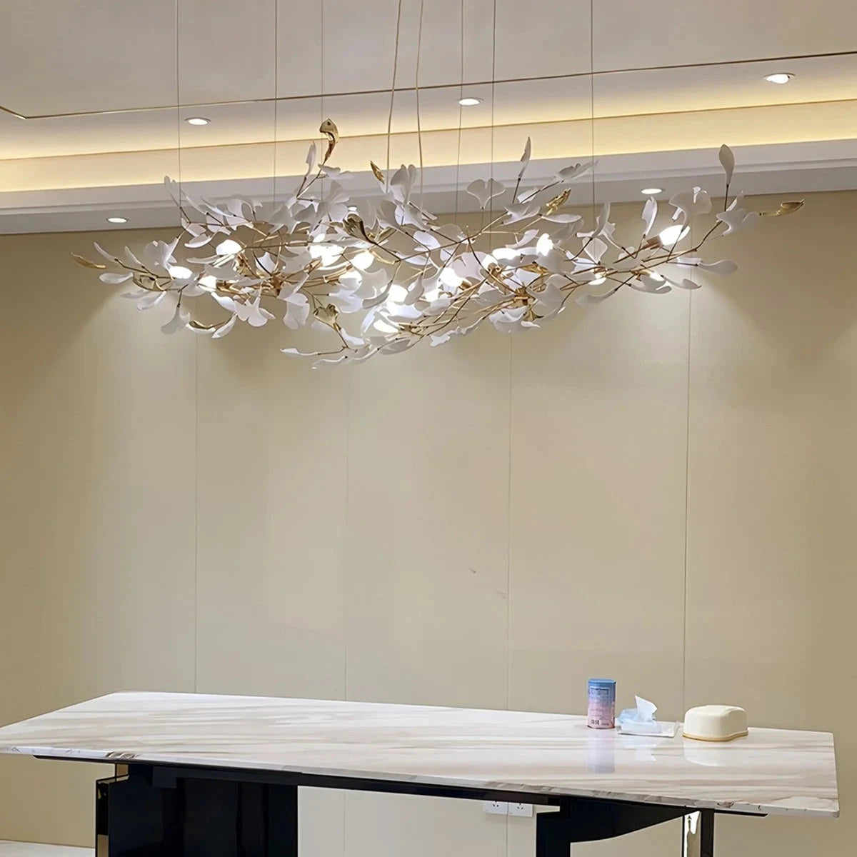 Antizer Ginkgo Chandeliers-B for Living Room