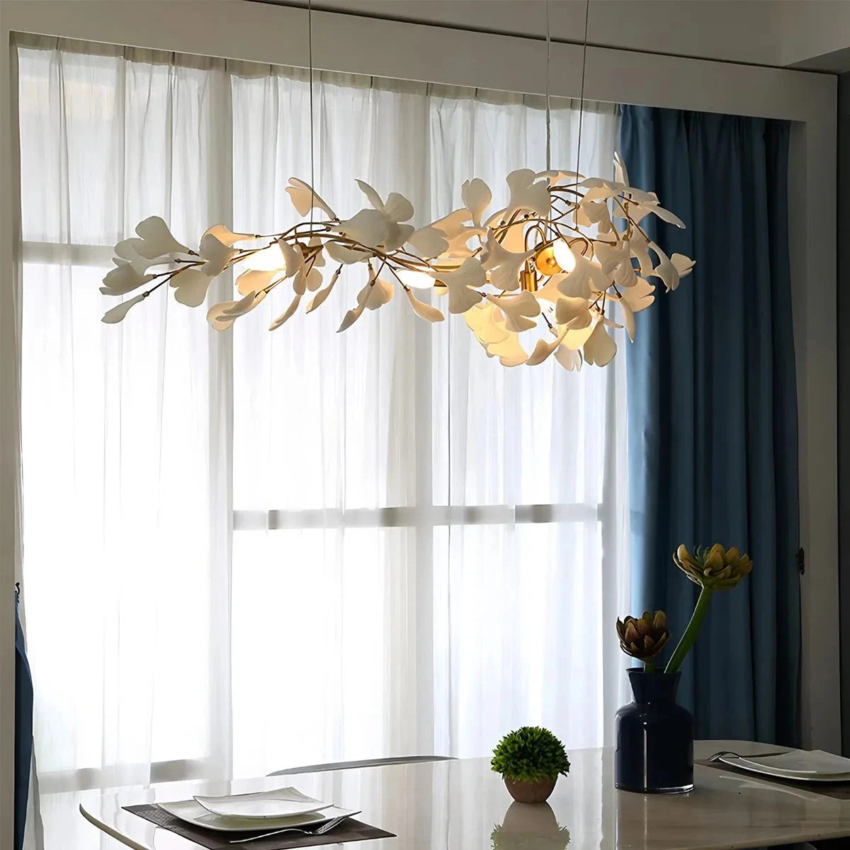 Antizer Ginkgo Chandeliers-B for Living Room