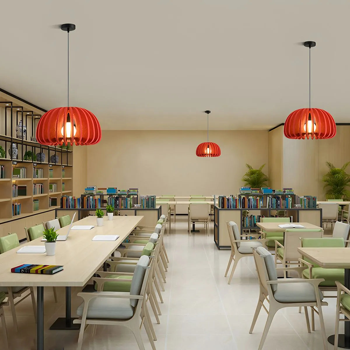 sound absorbing pendant light