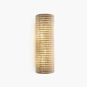 Antizer Halo Clear Crystal Beads Wall Sconce
