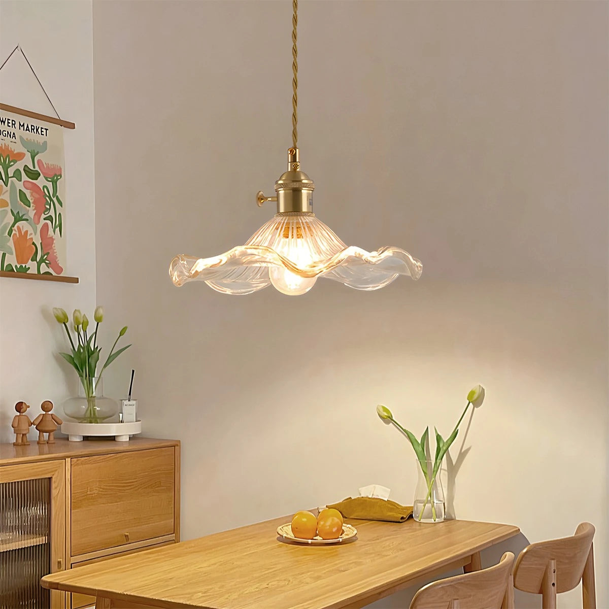 Modern Glass Pendant Light