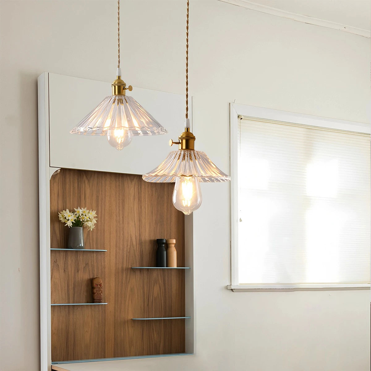 Clear Glass Pendant Light
