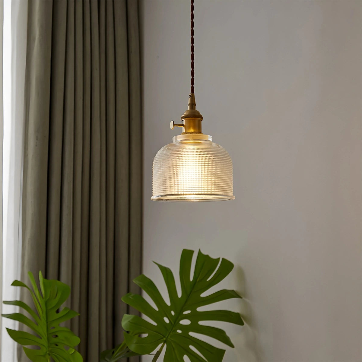 Glass Pendant Light