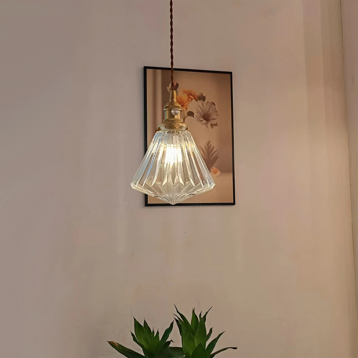 Modern Glass Pendant Light