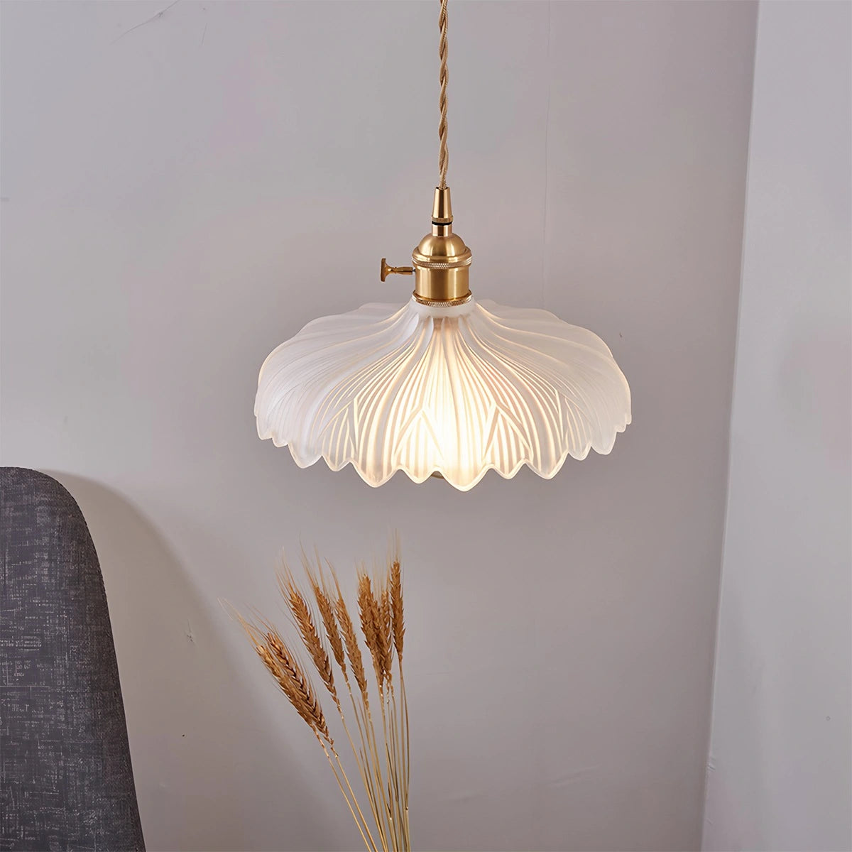 Clear Glass Pendant Light