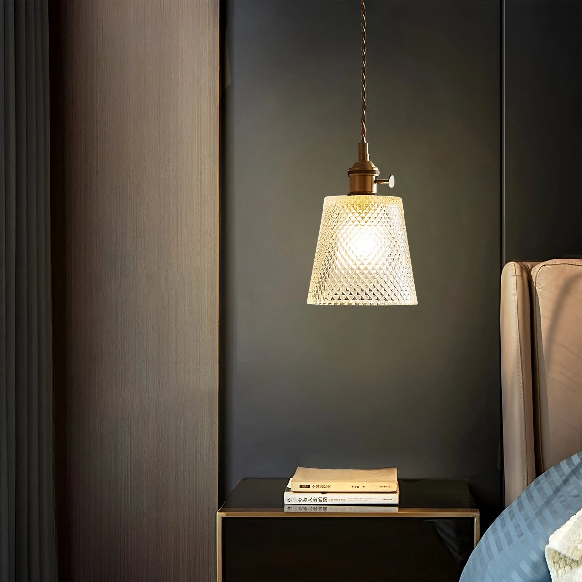 nordic glass pendant light
