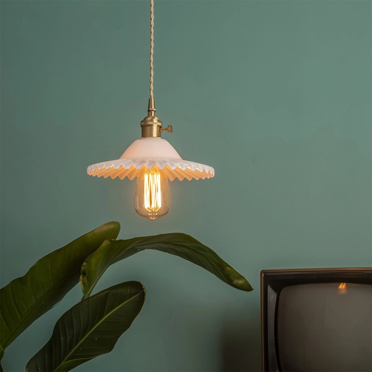 nordic glass pendant light