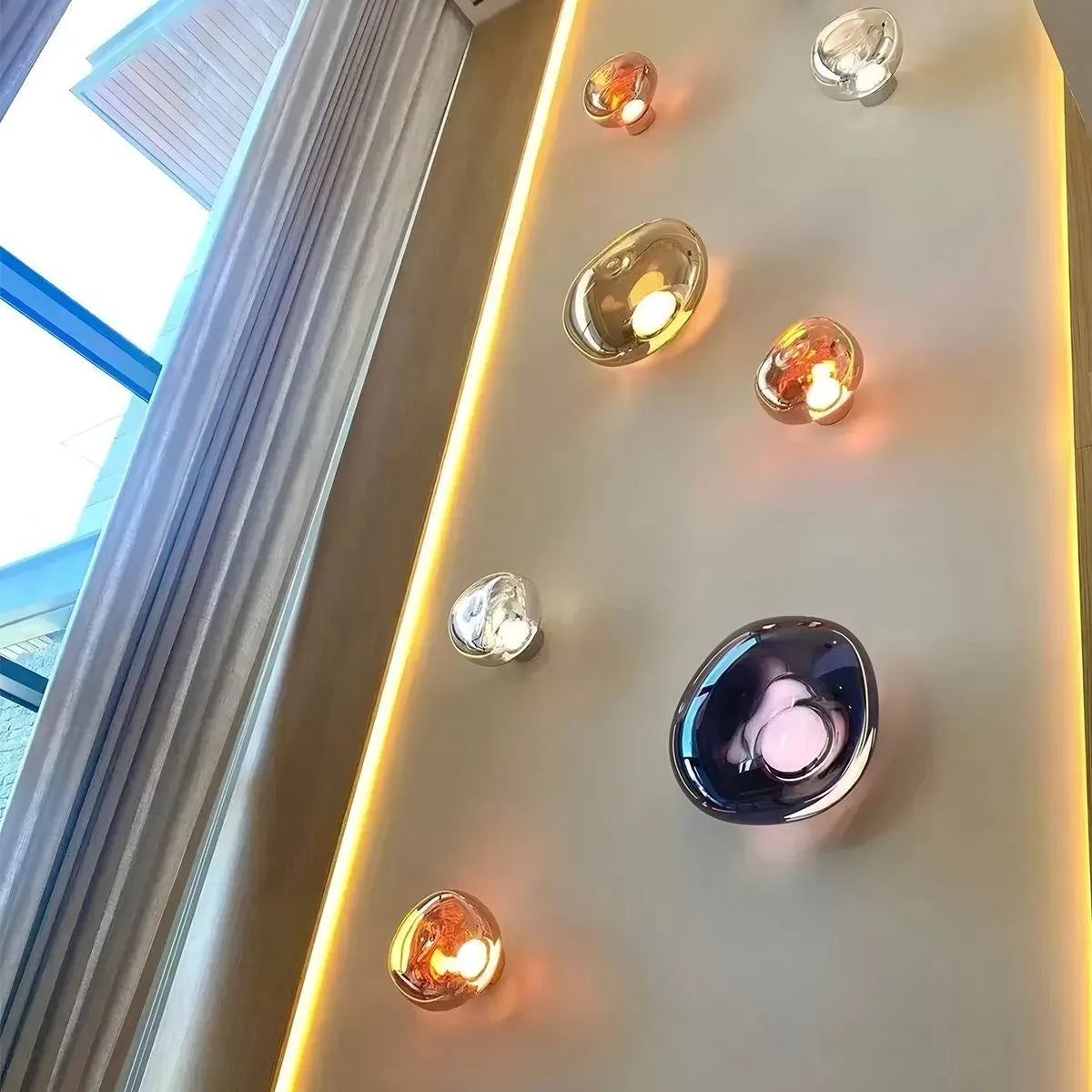 wall mounted lava lamp