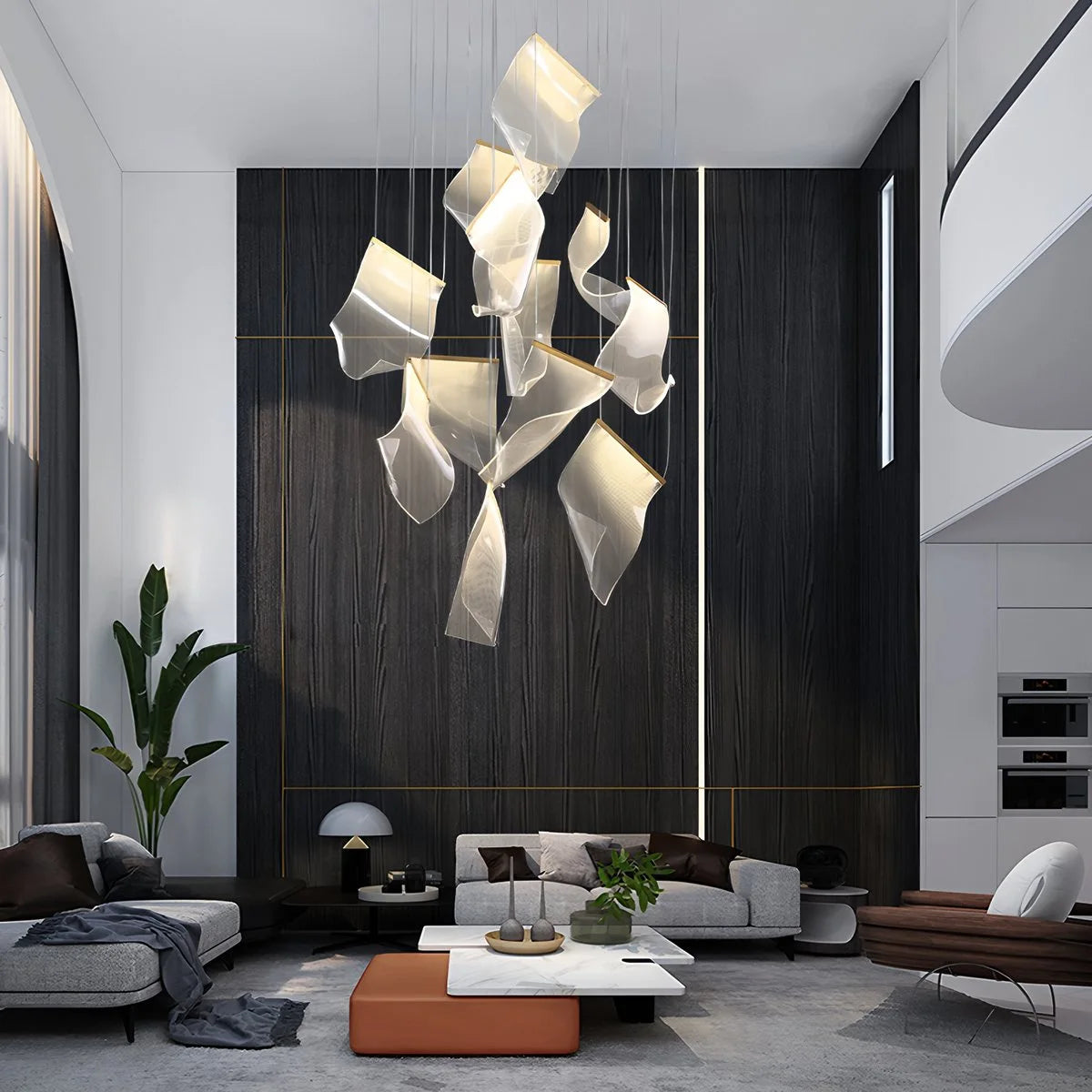 Antizer Light Luxury Art Large Chandelier
