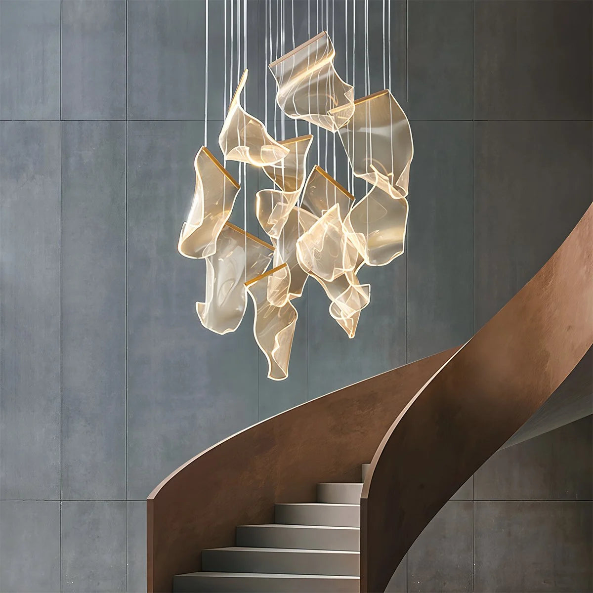 Antizer Light Luxury Art Large Chandelier