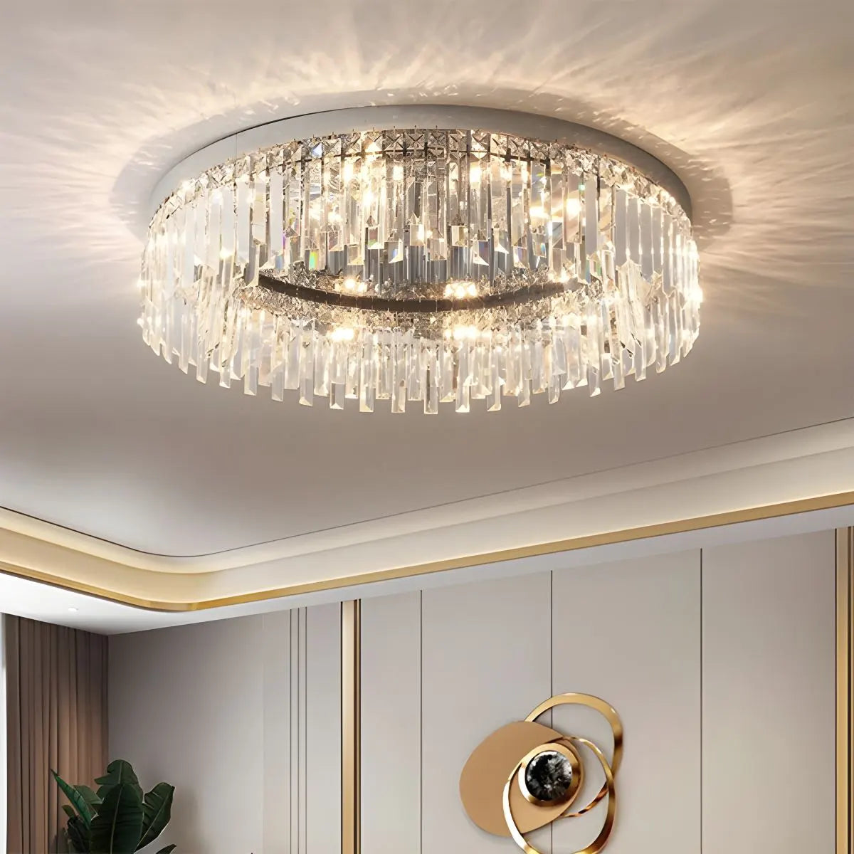 Antizer Light Luxury Crystal Ceiling & Pendant Light