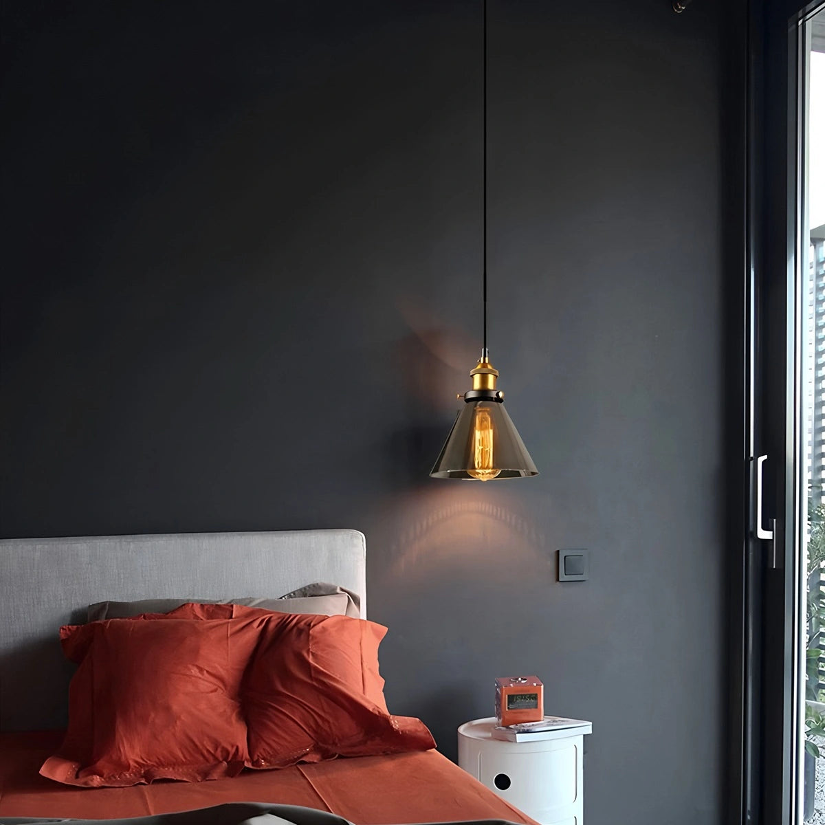 Hanging Glass Pendant Light