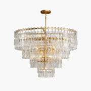 Antizer Marigan Tier K9 Crystal Round Chandelier