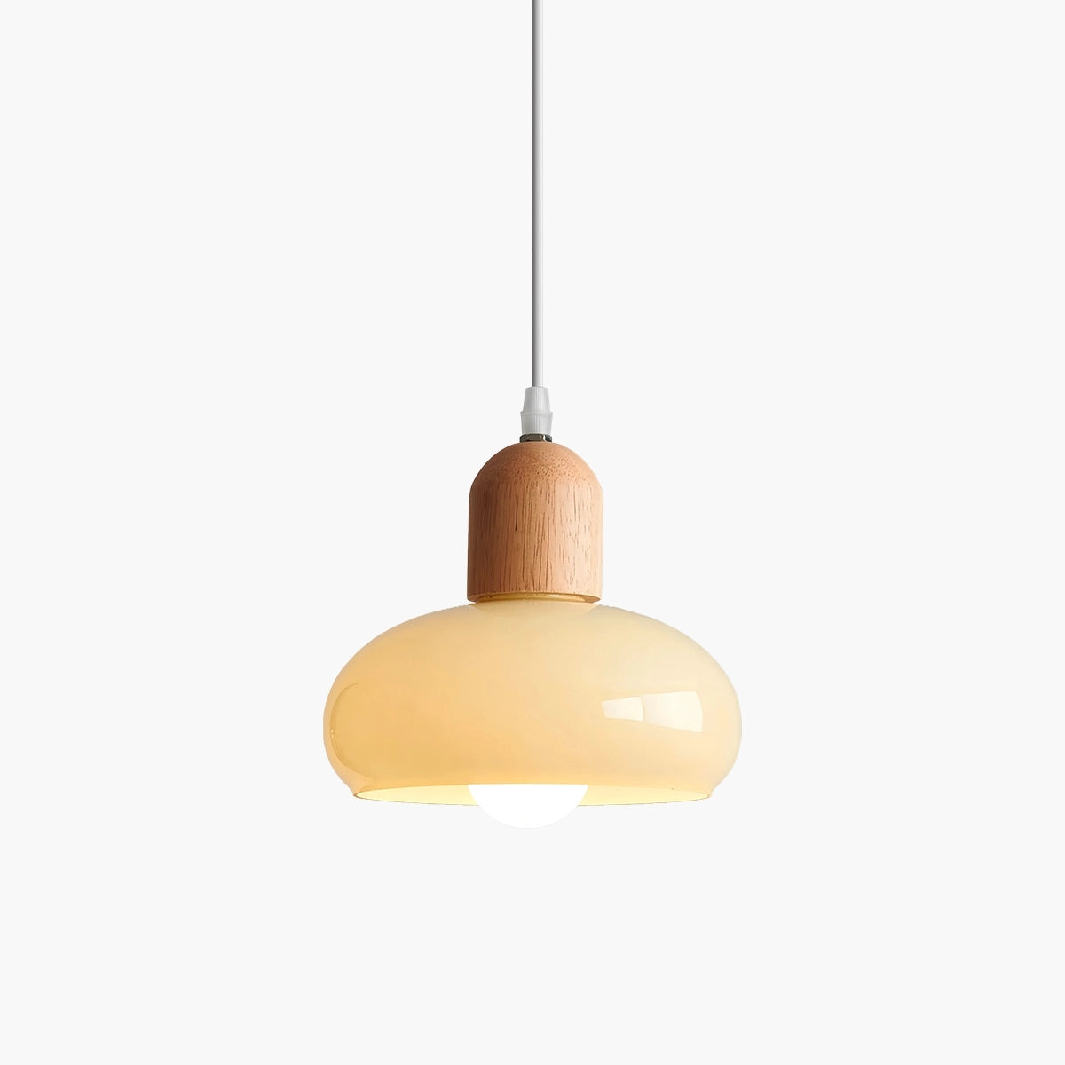 Antizer Mellow Glass Pendant Lamp for Dining Area