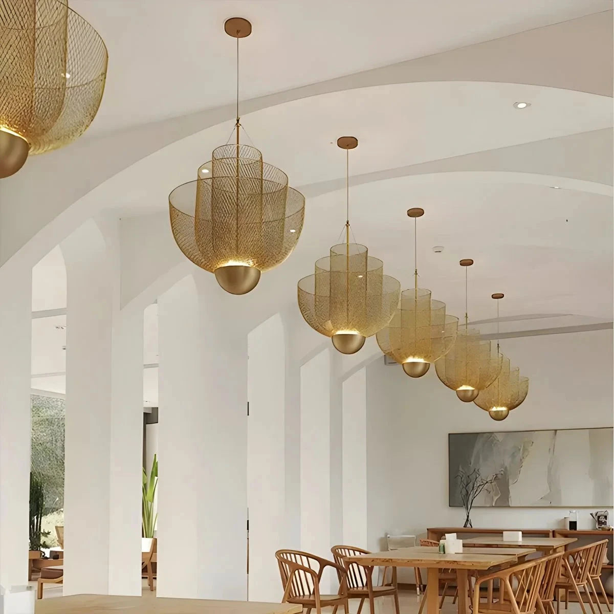 Antizer Meshmatics Hanging Lamp for Kitchens Dining Room