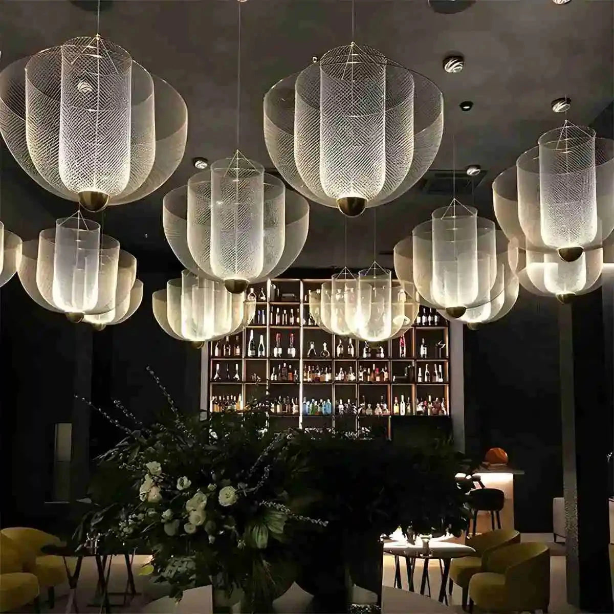 Antizer Meshmatics Hanging Lamp for Kitchens Dining Room