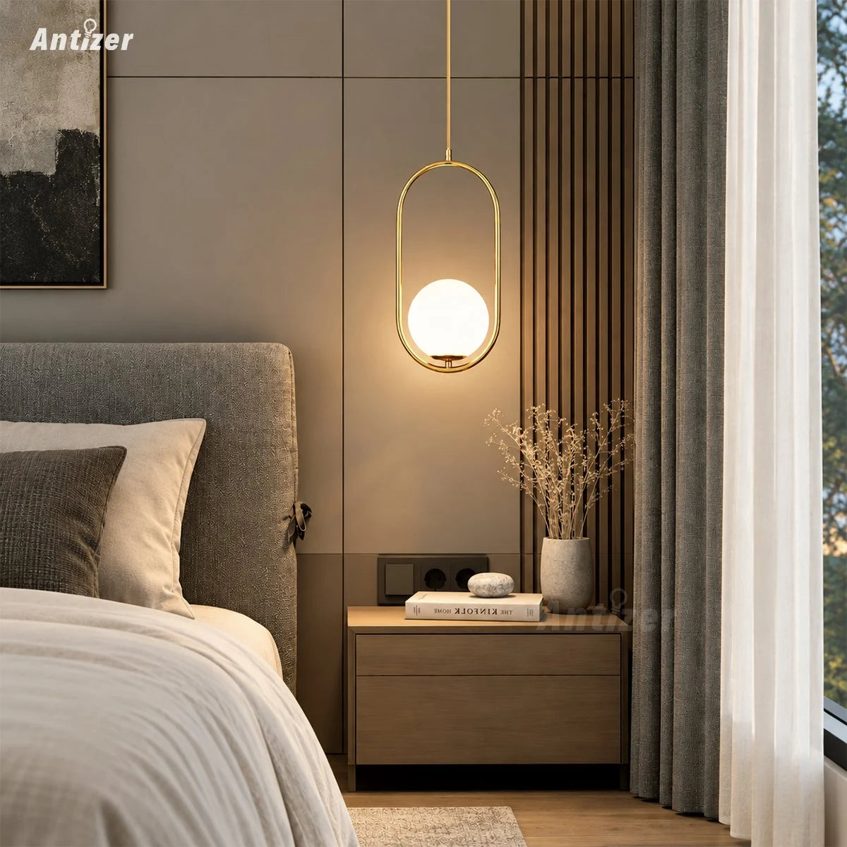 Antizer Mila Pendant Light Minimalist Lighting Fixture