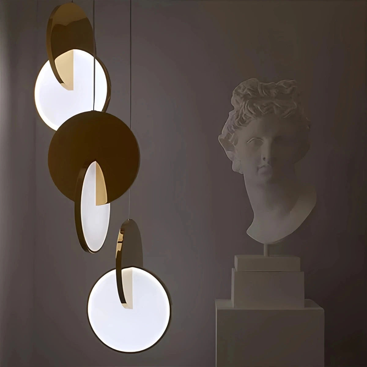 Antizer Minimalist LED Pendant Light for Living Room Kitchen