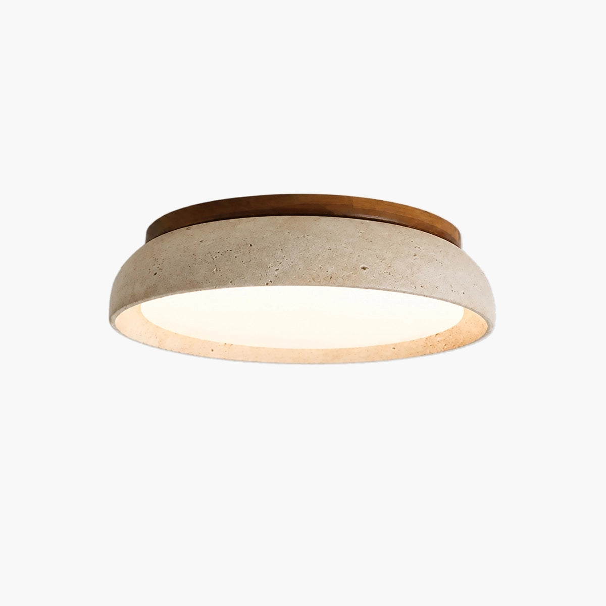 Antizer Minimalist Travertine Ceiling Light