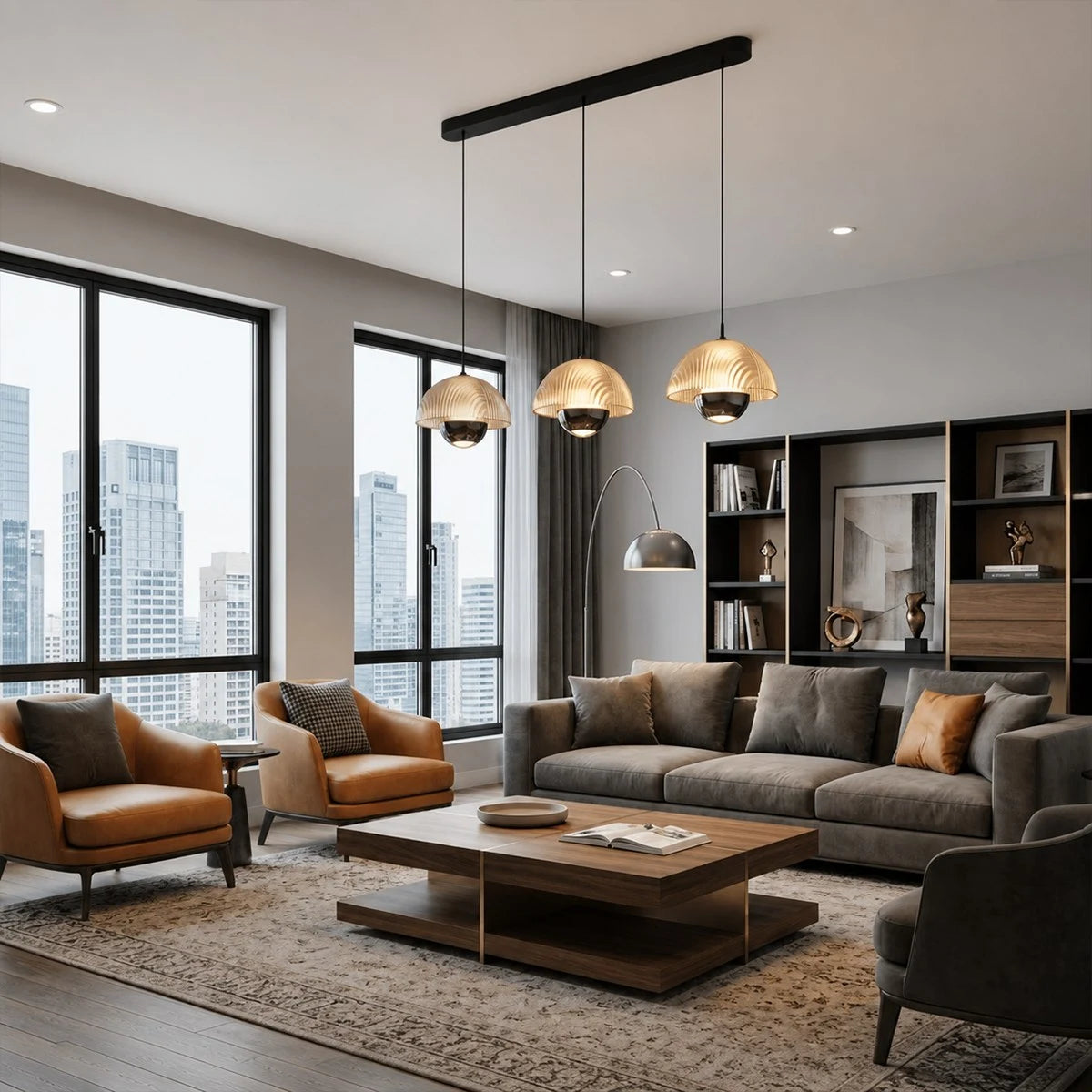 Antizer Modern Acrylic Artistic Pendant Light