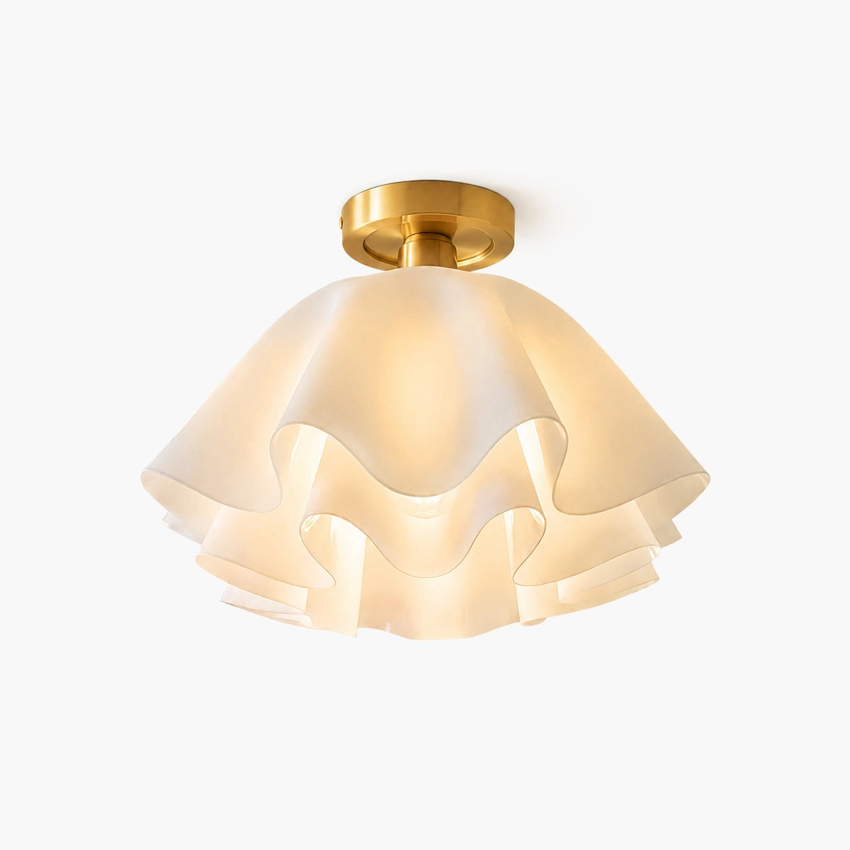 Antizer Modern Acrylic Flower Shape Ceiling Light