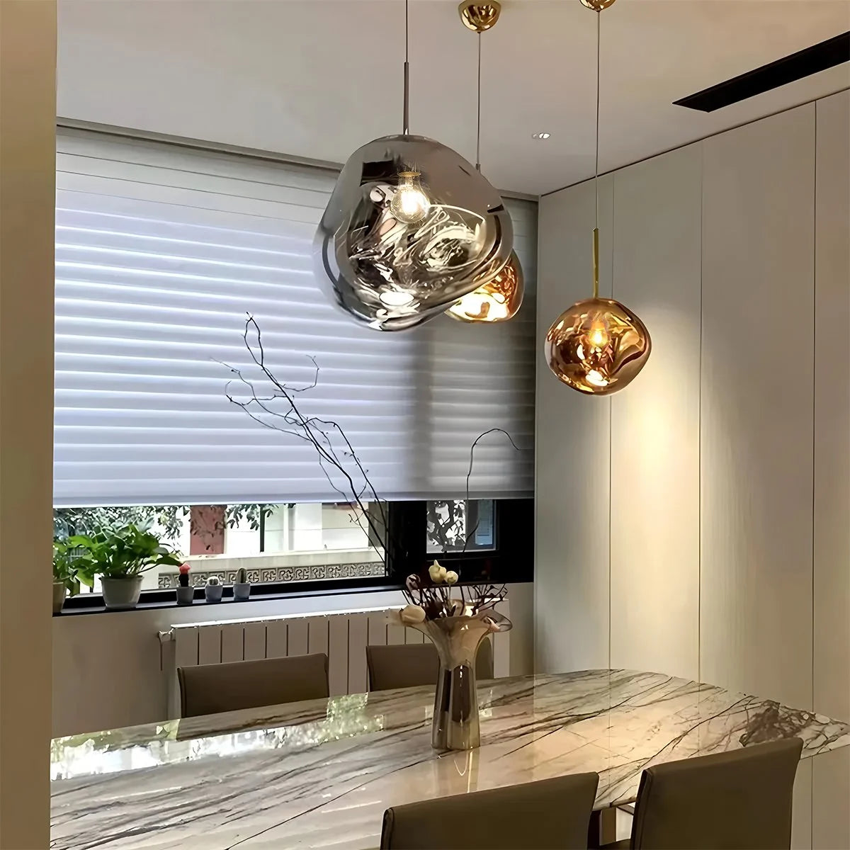 Antizer Modern Lava Pendant Light for Dining Room