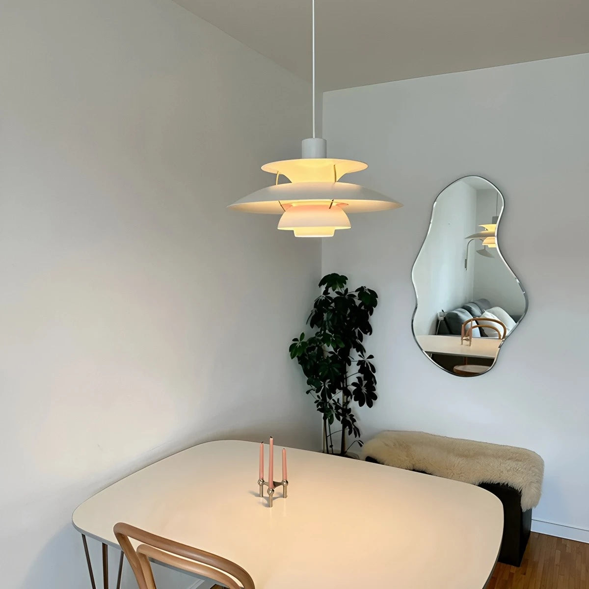 Modern White nordic multi pendant lamp