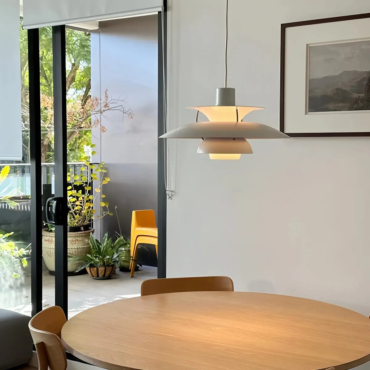 Classic White multi pendant lamp for dining room