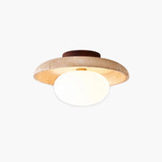 Antizer Modern Natural Travertine Ceiling Light